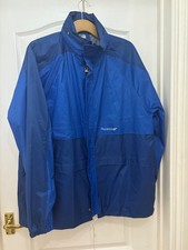 Mens Rucanor blue nylon zip