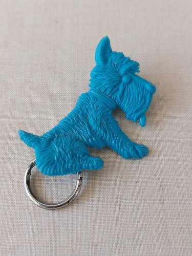 Vintage plastic scottie - vintage, dog