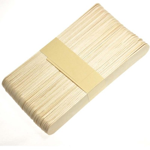 Flat wooden - -, (4.5")