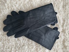 Beautiful Black Leather Gloves 