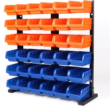 Storage Bins Parts Rack 36Pcs
