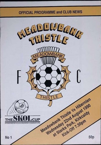 1990 meadowbank thistle - 22/08/1990,