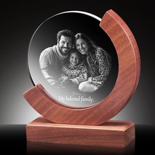 1PCS Free Customized Crystal