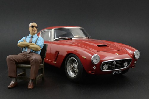 Enzo ferrari sitting - (ver.,