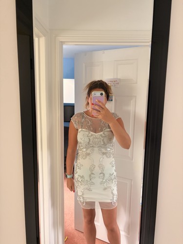 Miss selfridge white silver - selfridge,