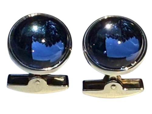 Lalique cabochon sapphire blue - sapphire,