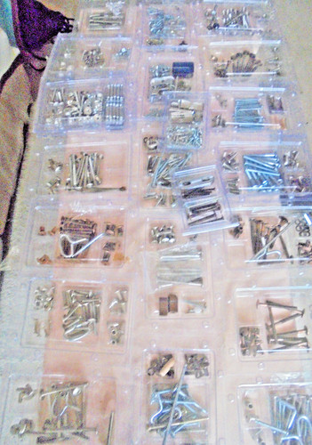 Mixed bolts washers nuts - mixed, bolts,washers,nuts,allen
