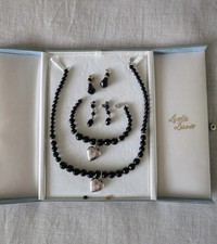 Leslie Davis Jewelry Set Stunning Necklace and Earrings