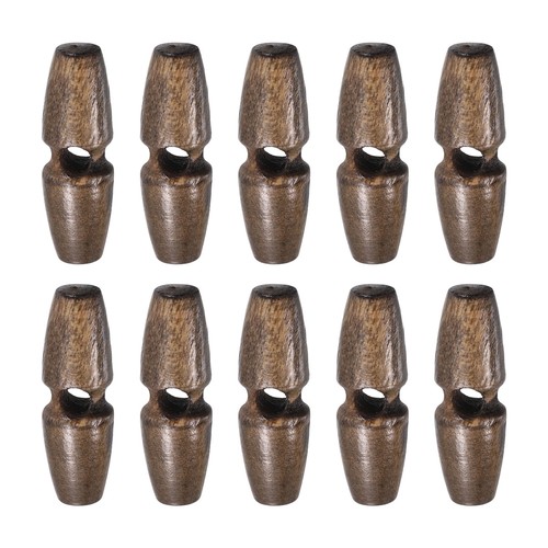 10pcs wooden toggle - 10pcs, buttons