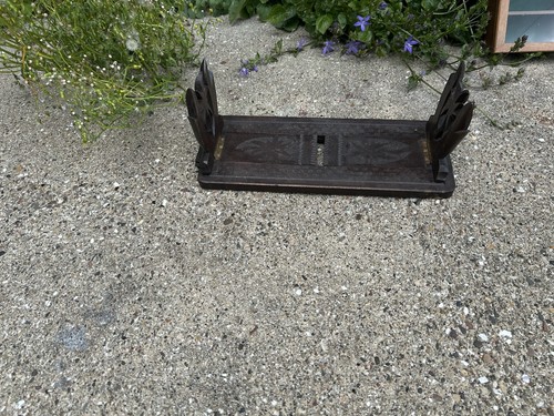 Vintage carved wooden - carved,