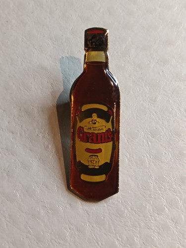 Grants bottle whisky pin - grants,