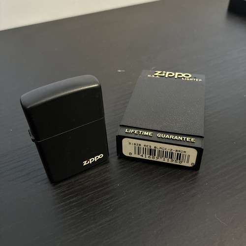 Zippo lighter matte black - lighter,