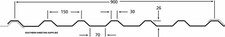 900/26 Box Profile Eaves