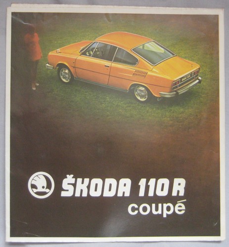 1972 skoda 110 coupe - coupe, fold