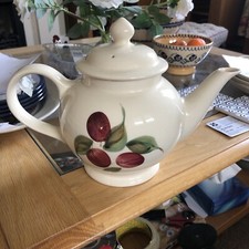 Emma bridgewater red plums tea