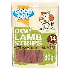 GoodBoy Chewy Lamb Strips Dog Treats