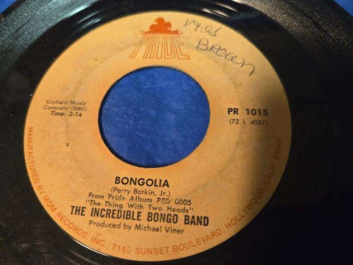 The incredible bongo band - the,