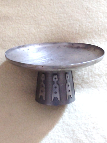 Norway pewter elk tinn tazza - tinn,