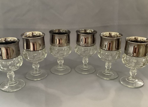 Vtg thumbprint indiana glass - thumbprint,
