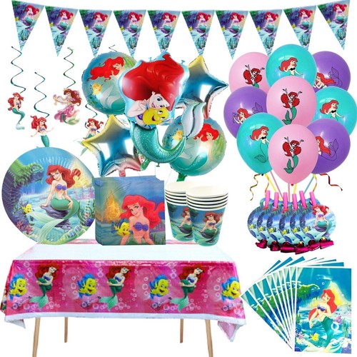 Mermaid birthday decorations