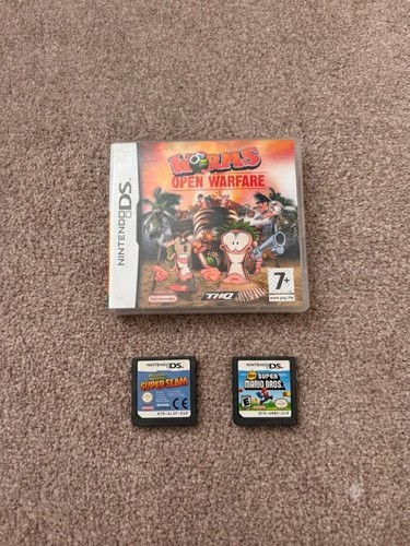 Nintendo game bundle worms - game,