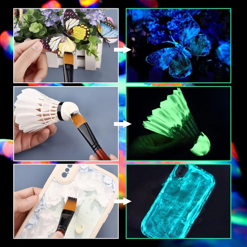 Glow the dark acrylic - the,
