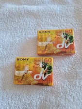 2 Sony Premium Mini DV ME 60
