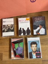 5x 80s Music Cassette Tapes