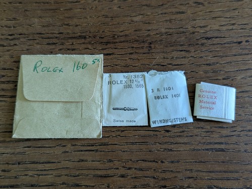 Rolex winding stems new - new, old
