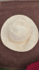 Womens Straw Boater Hat Summer