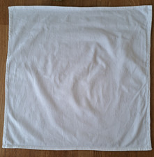 6 pack white cotton serviette