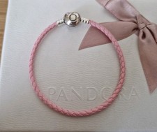 Pandora Pink Leather Bracelet