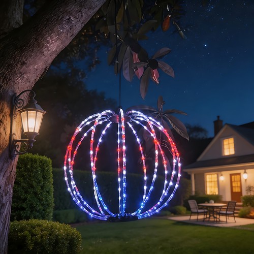 Solar powered spiral - spiral, led