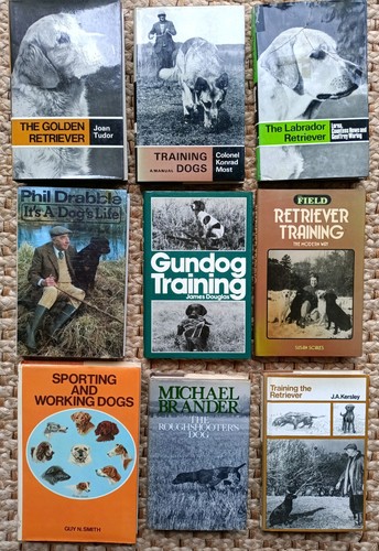 Job lot dog training - 9, books