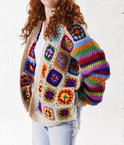 Namaste crochet rainbow