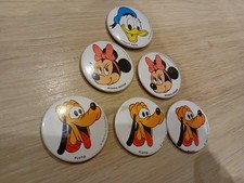 Disney Vintage Badges Minnie Pluto Donald