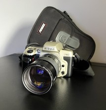 Nikon F60 SLR Camera Tamron 135mm F2.5 BBAR MC Close Focus 03B Adaptall 2 Lens