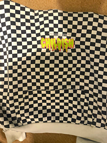 Childish checkers hoodie