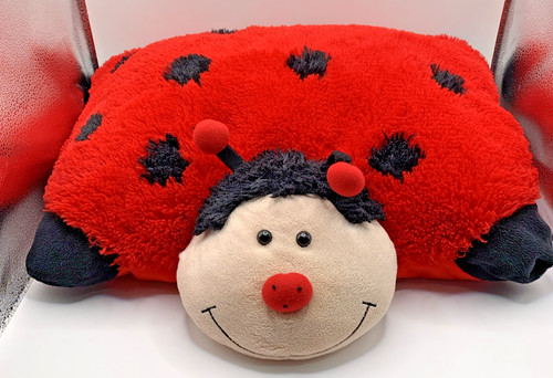 Vtg pillow pets ladybug - pets,