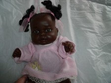 SUN KISSED BABY GIRL DOLL SPANISH ARTIST DOLL J BERNA 10" HB WITH HAIR REBORN?