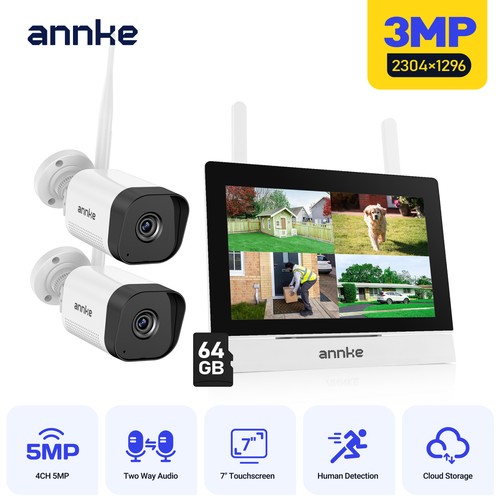 Annke 3mp cctv system - 3mp,