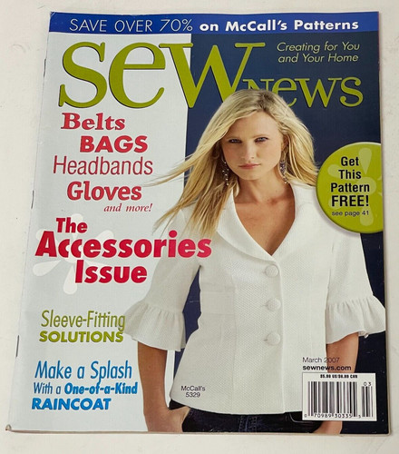 Sew news magazine march 2007 - sew,