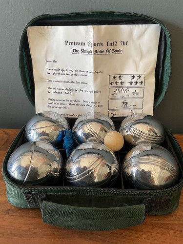 Vintage proteam boules - proteam, set