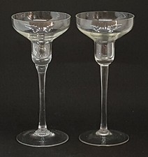 Clear glass vintage Art Deco