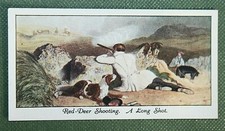 DEER STALKING circa 1836 Scotland   Original 1930 Vintage Card  DE23