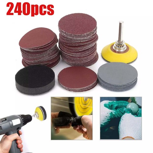 240pcs 2inch sanding - 240pcs, discs