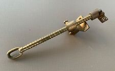 Conservatory greenhouse solid brass hinged wooden roof window screw-jack lifter