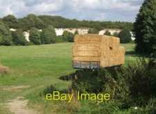 Photo 6x4 Trailer of straw in