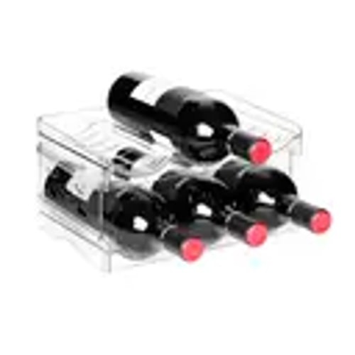 Plastic wine rack - wine,