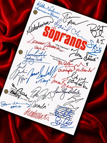 The sopranos signed pilot tv - the,